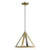 Pinnacle One Light Pendant in Antique Brass (107|4132901)