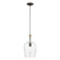 Avery One Light Pendant in Bronze w/Antique Brass (107|4123707)