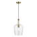 Avery One Light Pendant in Antique Brass (107|4123701)