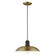 Metal Shade Mini Pendants One Light Mini Pendant in Antique Brass w/ Bronze (107|4119301)