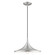 Waldorf One Light Mini Pendant in Brushed Aluminum w/ Polished Chromes (107|4118766)