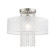 Bella Vista One Light Ceiling Mount in Brushed Nickel (107|4112691)