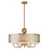 Arabesque Six Light Chandelier in Soft Gold (107|4110533)