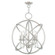 Aria Five Light Chandelier in Brushed Nickel (107|4090591)