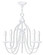Alessia Five Light Chandelier in Antique White (107|4079560)