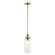 Oakhurst One Light Mini Pendant in Antique Brass (107|4061401)