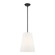 Prato One Light Pendant in Black (107|4056704)