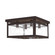 Milford Four Light Ceiling Mount in Bronze (107|403207)