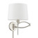 Swing Arm Wall Lamps One Light Swing Arm Wall Lamp in Brushed Nickel (107|4004491)