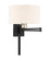 Swing Arm Wall Lamps One Light Swing Arm Wall Lamp in Black w/ Brushed Nickel (107|4003704) Swing Arm Wall Lamps One Light Swing Arm Wall Lamp in Black w/ Brushed Nickel (107|4003704)
