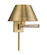 Swing Arm Wall Lamps One Light Swing Arm Wall Lamp in Antique Brass (107|4003001)