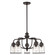 Lawrenceville Five Light Chandelier in Bronze (107|4002507)