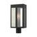 Lafayette One Light Outdoor Post Top Lantern in Black w/ Hammered Brushed Nickel Panels (107|2741604)