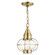 Newburyport One Light Outdoor Pendant in Antique Brass (107|2691001)