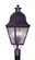 Amwell Three Light Post-Top Lanterm in Bronze (107|255607)