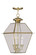 Westover Three Light Outdoor Pendant in Polished Brass (107|238502)