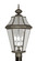 Georgetown Three Light Post-Top Lanterm in Bronze (107|236407)