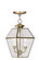 Westover Two Light Outdoor Pendant in Antique Brass (107|228501)
