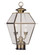 Westover Two Light Outdoor Post Lantern in Antique Brass (107|228401)