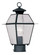 Westover One Light Outdoor Post-Top Lanterm in Black (107|218204)