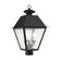 Mansfield Three Light Post-Top Lanterm in Black (107|216904)