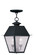 Mansfield Two Light Outdoor Pendant in Black (107|216704)