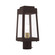 Oslo One Light Outdoor Post-Top Lanterm in Bronze w/ Antique Brasss (107|2085307)