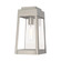 Oslo One Light Outdoor Wall Lantern in Brushed Nickel w/ Polished Chrome Stainless Steel (107|2085291)