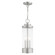 Hillcrest Three Light Outdoor Pendant in Brushed Nickel (107|2072791)