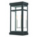 Hopewell Two Light Outdoor Wall Lantern in Black w/ Brushed Nickel Cluster and Polished Chrome Stainless Steel (107|2070404)
