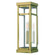 Hopewell One Light Outdoor Wall Lantern in Antique Brass w/ Polished Chrome Stainless Steel (107|2070301)