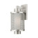 Nottingham One Light Outdoor Wall Lantern in Brushed Nickel (107|2068291)