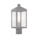 Nyack One Light Outdoor Post-Top Lanterm in Nordic Gray w/ Brushed Nickels (107|2059080) Nyack One Light Outdoor Post-Top Lanterm in Nordic Gray w/ Brushed Nickels (107|2059080)