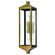 Nyack Two Light Outdoor Wall Lantern in Antique Brass w/ Polished Chrome Stainless Steel (107|2058301)