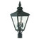 Cambridge Three Light Post-Top Lanterm in Black (107|2043304)
