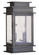 Princeton Two Light Outdoor Wall Lantern in Vintage Pewter w/ Polished Chrome Stainless Steel (107|201429)