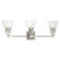 Mission Three Light Vanity in Brushed Nickel (107|1717391)