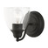 Montgomery One Light Vanity Sconce in Black (107|1513104)