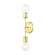 Lansdale Two Light Vanity Sconce in Satin Brass (107|1442212)