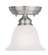 Essex One Light Ceiling Mount in Brushed Nickel (107|135091)