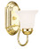 Rivera One Light Bath Vanity in Polished Brass (107|107102) Rivera One Light Bath Vanity in Polished Brass (107|107102)