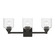 Aragon Three Light Vanity Sconce in Black (107|1038304)
