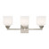 Aragon Three Light Bath Vanity in Brushed Nickel (107|1028391)