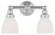 Classic Two Light Bath Vanity in Polished Chrome (107|102205)