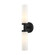 Aero Two Light Vanity in Black (107|1010404)