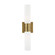 Aero Two Light Bath Vanity in Antique Brass (107|1010201)