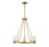 Dimond Five Light Chandelier in Warm Brass (159|V6L123205322)