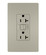 radiant Smart 20A Outlet with Netatmo in Nickel (246|WNRR20NI)