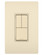 radiant Two Single-Pole Switches and Single Pole/3-Way Switch in Light Almond (246|RCD113LA)