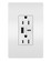 radiant 15A Tamper-Resistant USB Type A/C Outlet in White (246|R26USBACW)